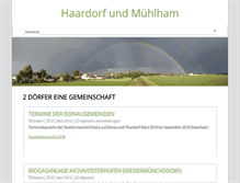 Tablet Screenshot of haardorf.net